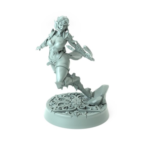 Moonflower Archer Mylenna miniature by Cast n Play | RPG | Role Playing | DnD - Picture 4 of 5