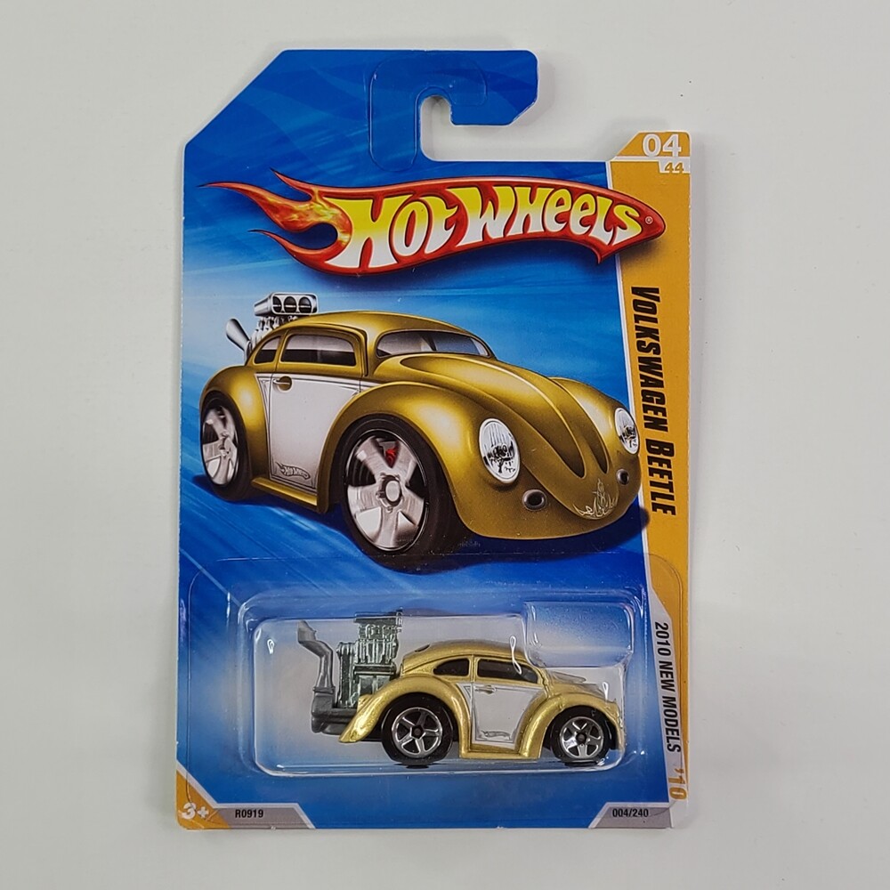 Hot Wheels - Volkswagen Beetle (Metallic Gold) | eBay