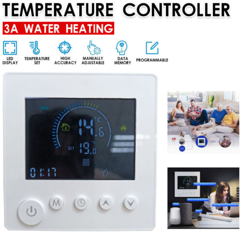 Digital WiFi Thermostat Raumthermostat FußBodenheizung Programmierbar Wandheizun - Bild 11 von 17