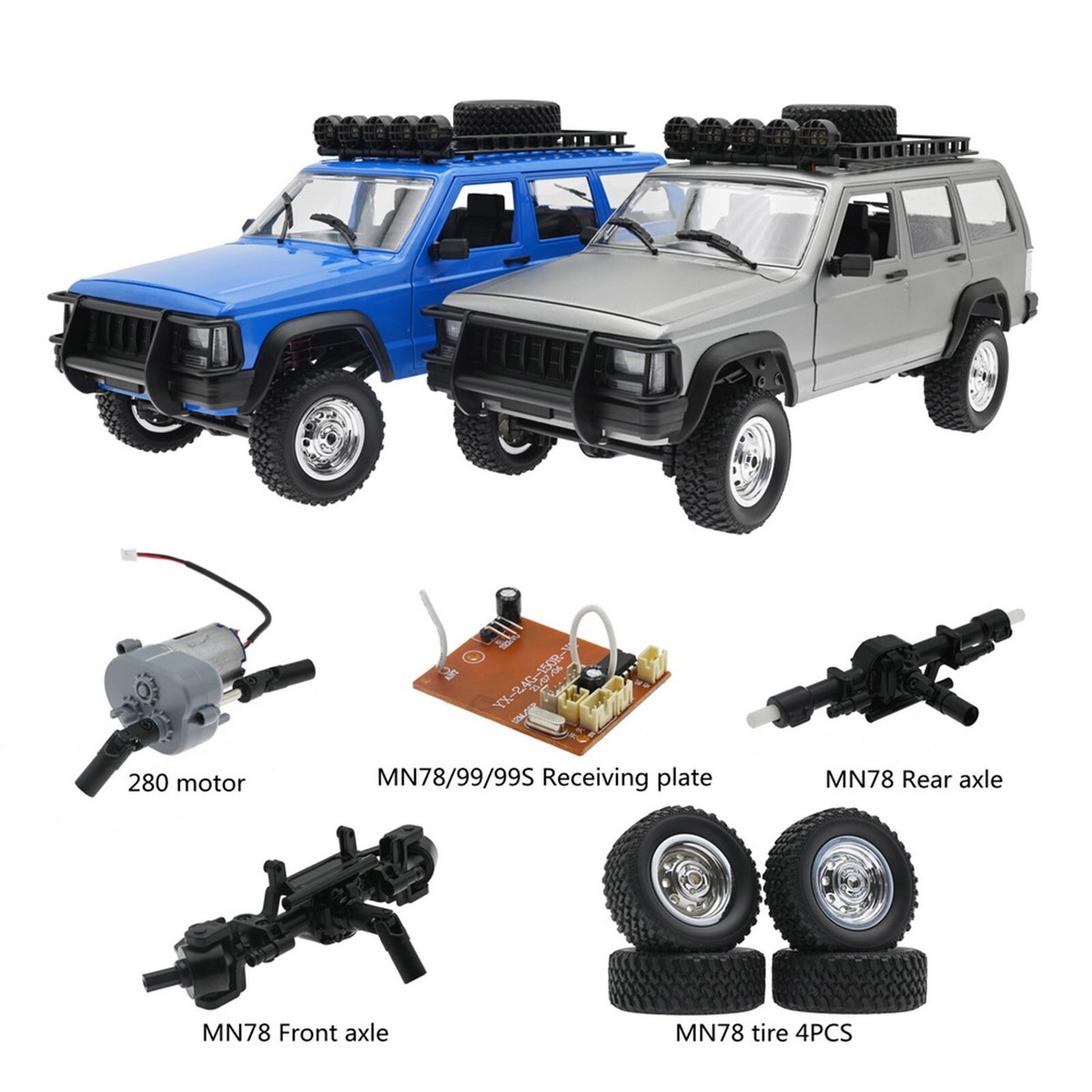 【メタルパーツ付】MN78 1/12 ジープ RC メタルパーツ付】MN78 1/12 ジープ RC MN78 1:12 Full Scale MN