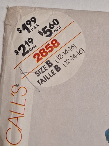 Jumpsuit Satin Silk 12 14 16 Stitch N Save 2858 McCalls Sewing Pattern UC Easy - Picture 3 of 8
