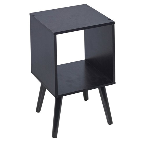 Wooden Storage Cube Bookcase Scandinavian Style Legs Living Room Bedroom Unit - Picture 5 of 24