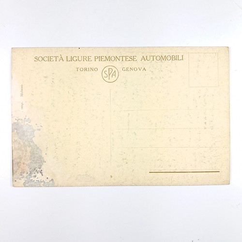 Foto cartolina militare WW1 Le Autobatterie "SPA" Un carro officina - Foto 2 di 2