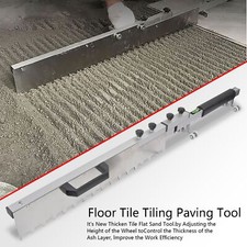 Floor Tile Leveling Paving Tool Adjustable Flat Sand Screed Mortar Trowel​ Tool