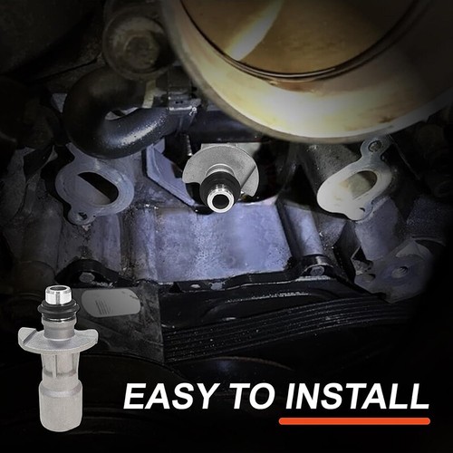 Water Pump Oil Cooler Inlet Connector For 10-21 Land Rover Range Rover 3.0L/5.0L - Foto 3 di 6