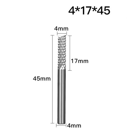 3 175mm Carbide Tungsten Milling Cutter for CNC Router Engraving End Mill - Picture 8 of 40