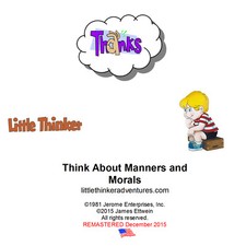 Little Thinker - Think About Manners and Morals - New CD remastered fm cassette