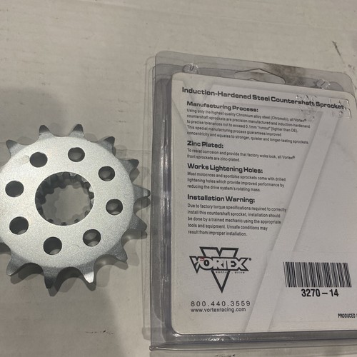 VORTEX , Sprocket Front (p/n 575607 or p/n 3270-14 ) Qty 1 - Picture 2 of 2