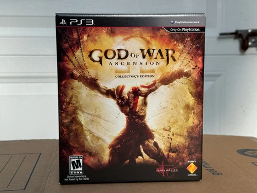God of War Ascension Collectors Edition Figure Statue + box - No Game PS3