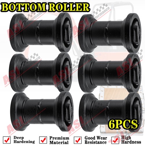 6Pcs Bottom Roller For Kubota U55-4 Excavator Undercarriage Track Roller