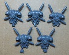 Grey Knight Interceptor Purifier Purgation Squad - 5x Shoulder Pads (m) Bits 40K