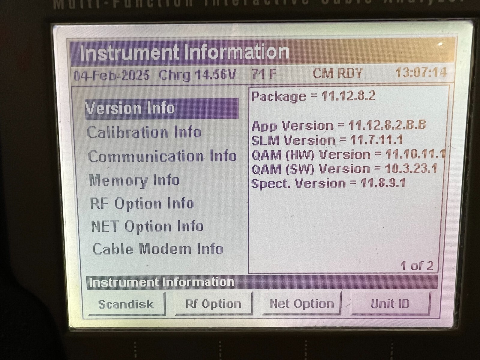 Trilithic 860DSPi Multi-Function Interactive Cable Analyzer