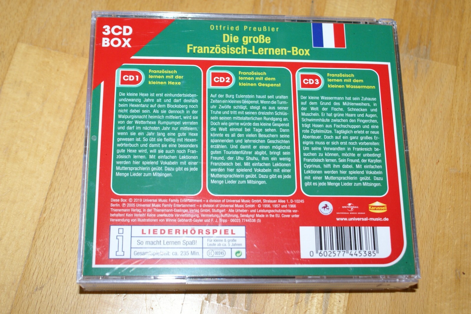 Thumbnail - Die Große Französisch-lernen-box (3-cd Hörspielbox) Von Otfried
