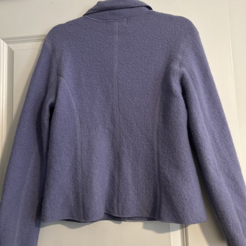 Petite Sophisticate Women’s Wool Blazer/ Jacket/Lavender Button Up/Pockets Sz Sm - Picture 8 of 20