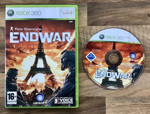 TOM CLANCY'S : END WAR - UBISOFT X-BOX 360 GAME - PLAY GAME WITH VOICE COMMAND - Picture 1 of 4