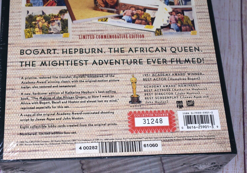 The African Queen Limited Commemorative Edition VHS Edition Box Set NEW SEALED - Picture 4 of 8