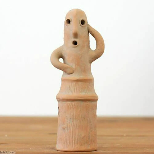 Dancing Haniwa (Male) (Height 15.8cm) Aquarium Objects Unique interior Japan