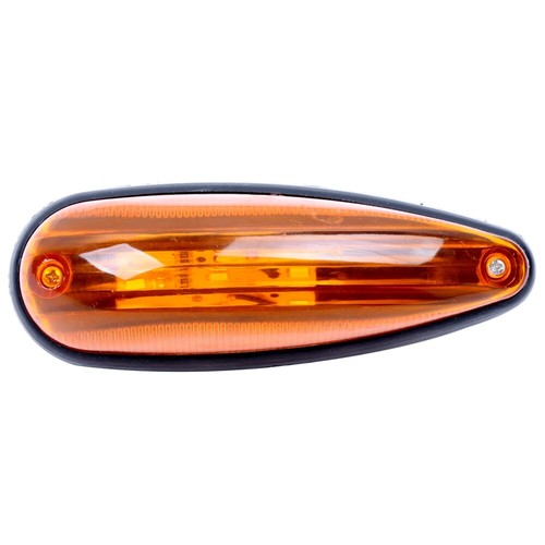 8pcs 3Led Amber Roof Top Clearance Side Marker Lights Fits Truck Trailer RV Bus - Picture 7 of 7