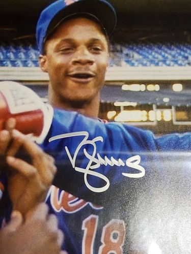 16x20 Signed Photo by Dwight "Doc" Gooden and Darryl Strawberry; with Mike Tyson - Picture 3 of 4
