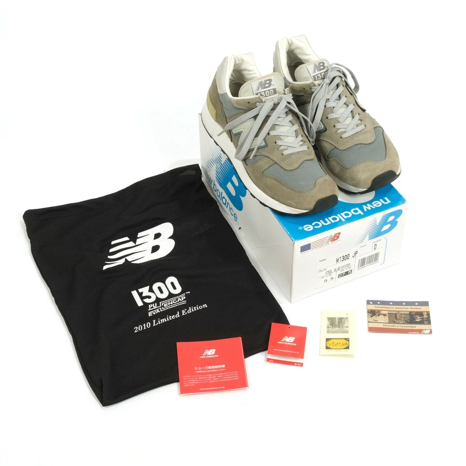 NEW BALANCE M1300JP 2010 Ltd. Ed. US 9.5 UK9 EU43 27.5CM Steel Blue/Oyster w/Box - Bild 1 von 4
