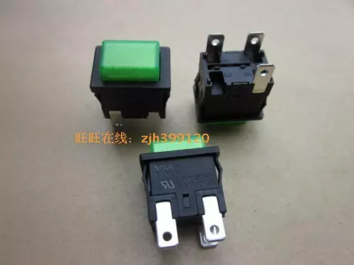 1PC NOVA KAN-L6 Pushbutton Switch 3 Pins 12A 250VAC Self-Locking