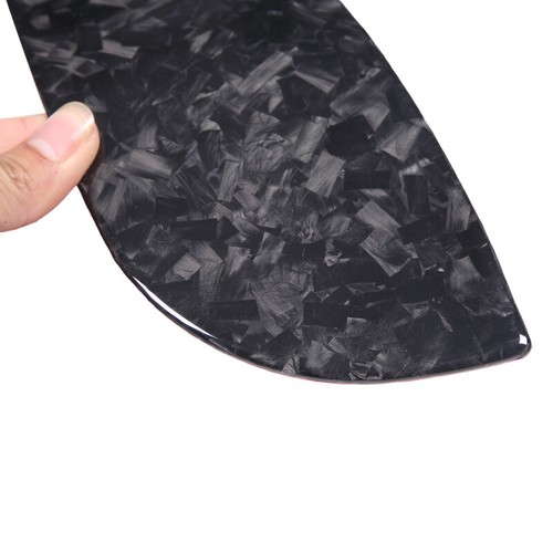2PCS Carbon Fiber Interior Door Panel Anti Kick Trim For Corvette C8 2020-24 - Foto 22 di 75