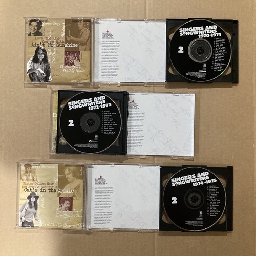 Time Life Singers And Songwriters 2-CD Sets: 1970-71 1972-73 & 1974-75 - 6 CDs - Picture 7 of 7