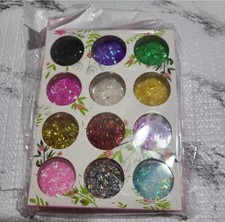 Nail Glitter Sequins Holographic Flakes Nail Art 3D Decoration New