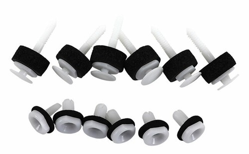 97-13 Corvette Inner Door Panel Retainer & Grommet NEW 12 Piece Set K1523 - Bild 1 von 3