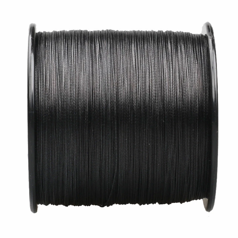 Línea de pesca trenzada Dorisea 100M-2000M negra extrema PE Dynema 6 lb-300 lb EE. UU. Foto 3 de 4