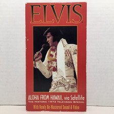 Elvis Presley Aloha From Hawaii 1973 Television Special Concert Video (VHS) 1999