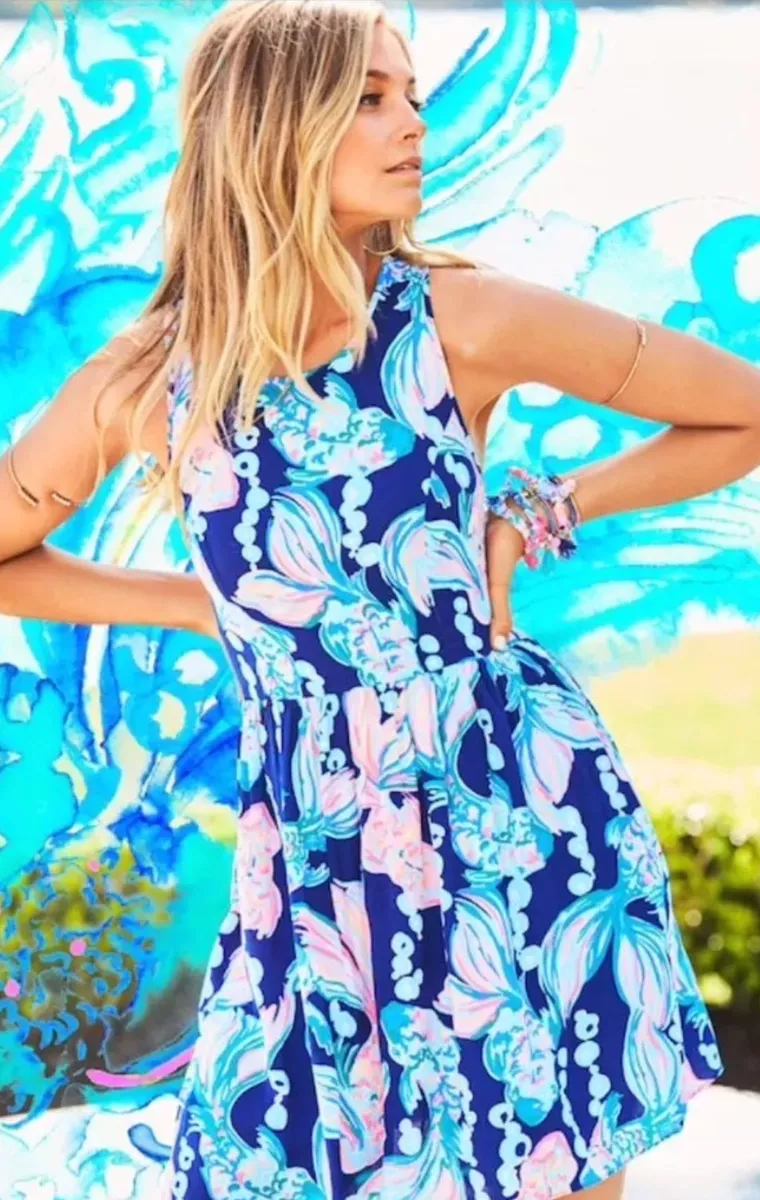 Lilly Pulitzer Going Coastal Kassia Dress HTF eBay