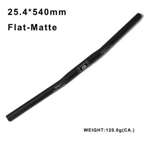 540/580mm Carbon MTB Folding Bike Handlebar 25.4mm Short Bicycle Riser Bar - Picture 31 of 36