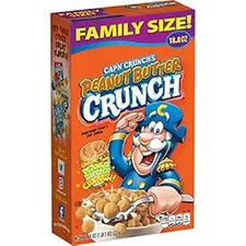Cap'n Crunch Cereal Peanut Butter 18.8oz Box Packaging May Vary