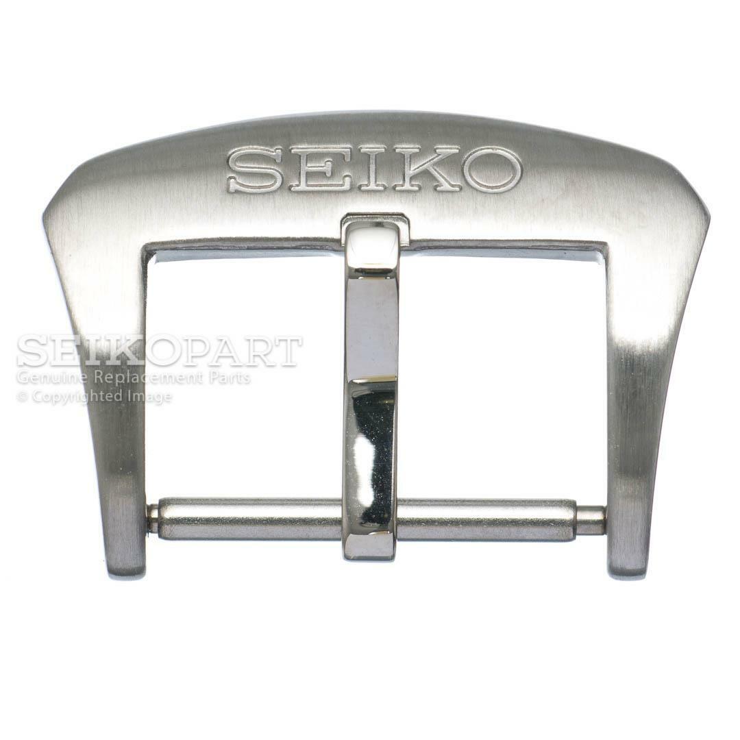 Genuine Seiko 20-mm Stainless Steel Watch Band Buckle Clasp - Measure Buckle  End | eBay