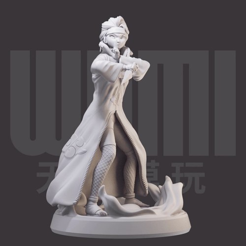 1/24 resin figures model Ninja version of Princess Elsa Unassembled unpainted - Picture 5 of 9