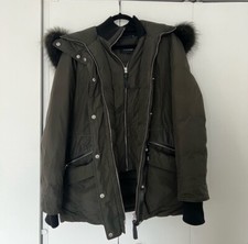 Mackage Womens Coat Large Army Green