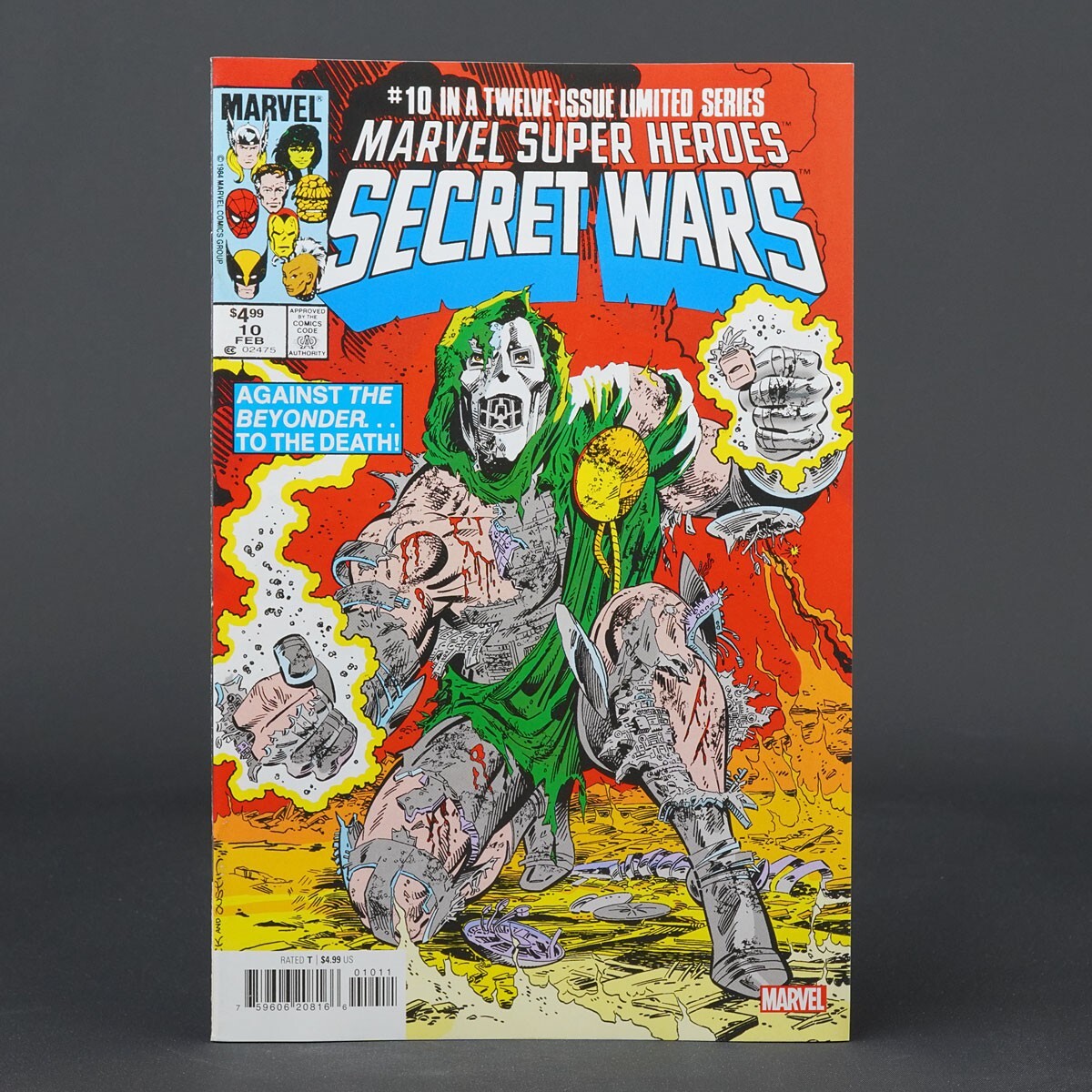 Marvel Super Heroes SECRET WARS #10 Facsimile Marvel Comics 2024