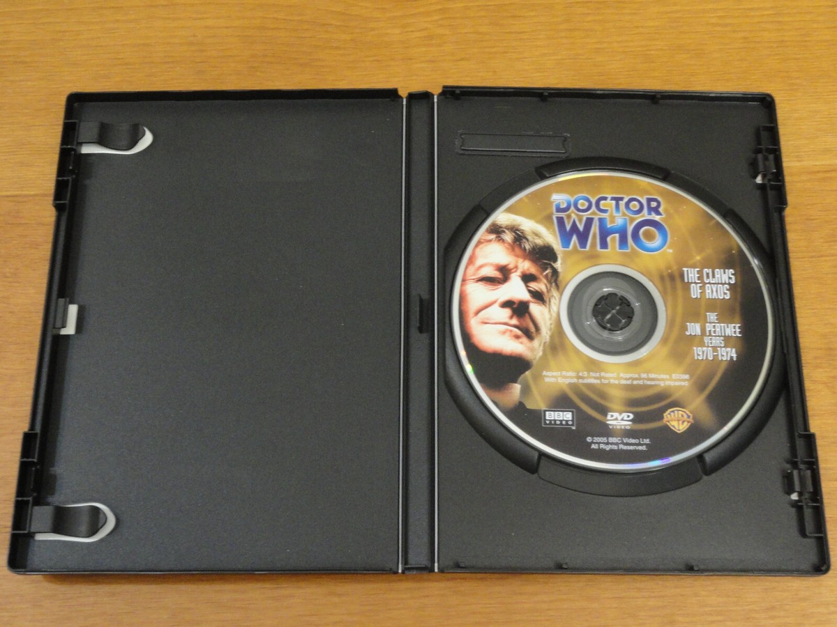 Doctor Who: The Claws of Axos - Episode 57: Vg* 794051239822