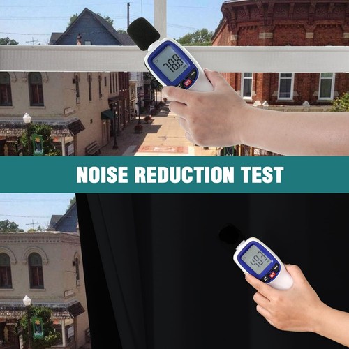 ChrisDowa 100% Blackout Curtains 90 inch Long for Bedroom with Black Liner, 2... - Bild 3 von 8