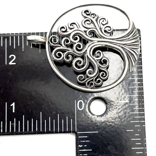 Tree Of Life Sterling Silver Pendant By Celtic Jewelry Helen Chandler 925 Signed - Picture 5 of 7