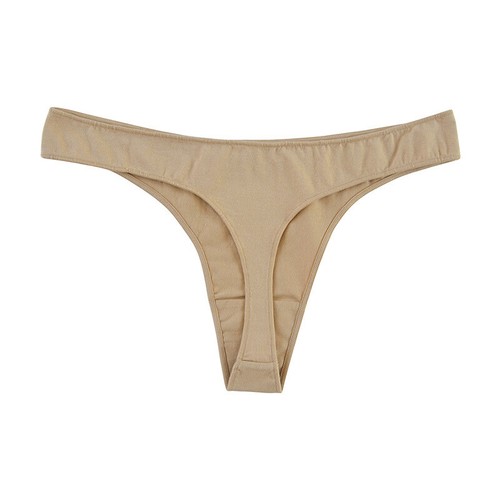 Damen Baumwolle Low Rise Tanga Höschen Atmungsaktiv Stretch G String Unterwäsche - Bild 26 von 31