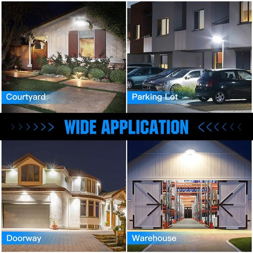 100W LED Barn Light Dusk to Dawn 5000K Outdoor Security Yard Lighting Fixtures - Picture 11 of 12