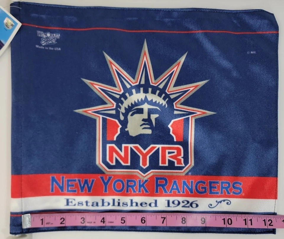 New York Rangers Car Flag, 12.5"x11" by Wincraft. NHL New - Image 3 of 4