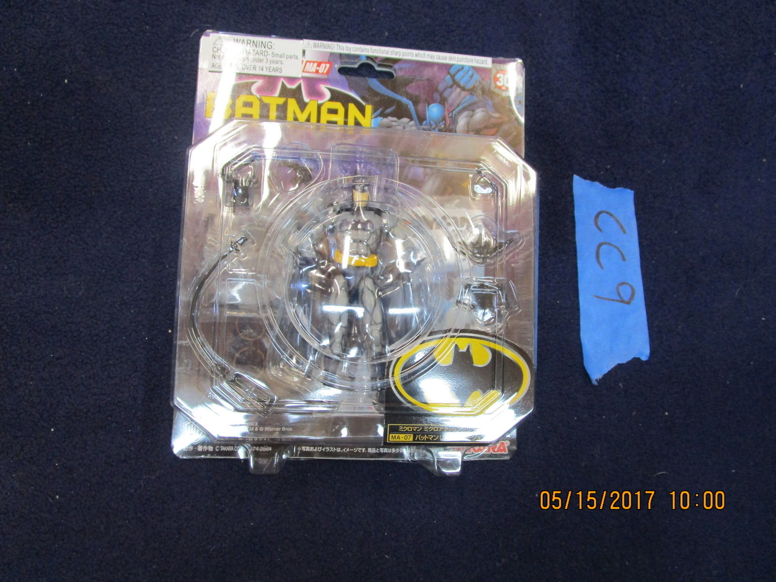 CC9_21 DC Direct Lot Takara MICROMAN MA 07 BATMAN COMIC VERSION Action Figure CC9_21 DC Direct COMIC Lot Takara MICROMAN MA 07 BATMAN COMIC Direct VERSION Action Figure 6ea9d3