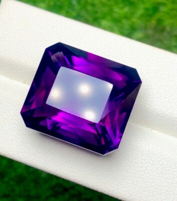 32ct Gorgeous 100% Natural Bolivia Purple Amethyst Loose Gemstone