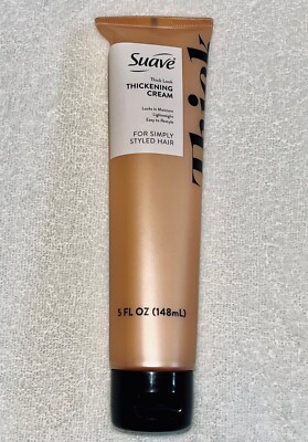 Suave Thick Look THICKENING CREAM For Simply Styled Hair Lightweight 5 oz