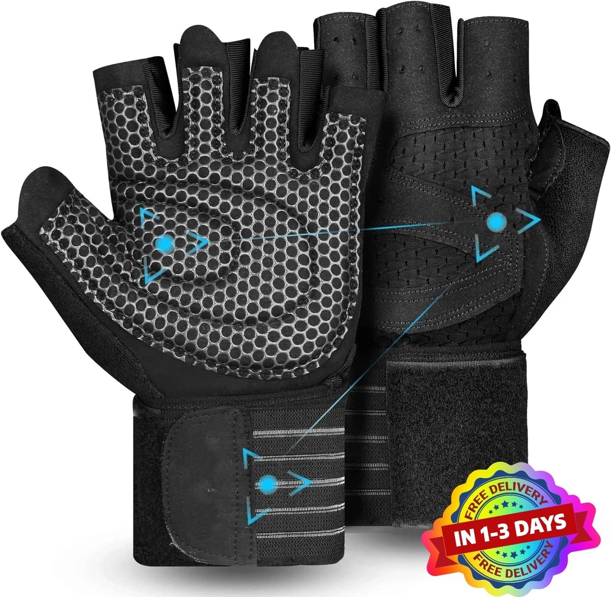 Guantes Para Gym Hombre