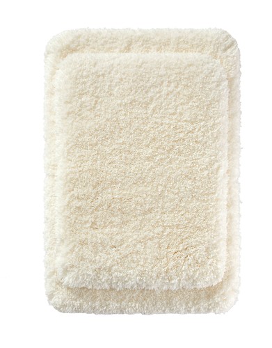 17 x 20 & 20 x 30, Ivory Cloud 2pc Bath Rug Set, Easy Maintenance