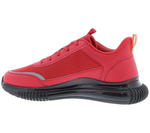 Zapatilla deportiva French Connection Kalen para hombre roja talla 9,5 de EE. UU. - Imagen 4 de 5